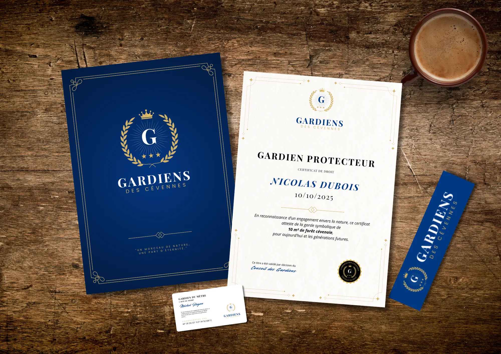 🌿 10 m² –  Gardien Protecteur - Pochette Cadeau Prestige